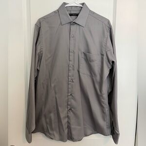 Geoffrey Beene Gray Dress Shirt